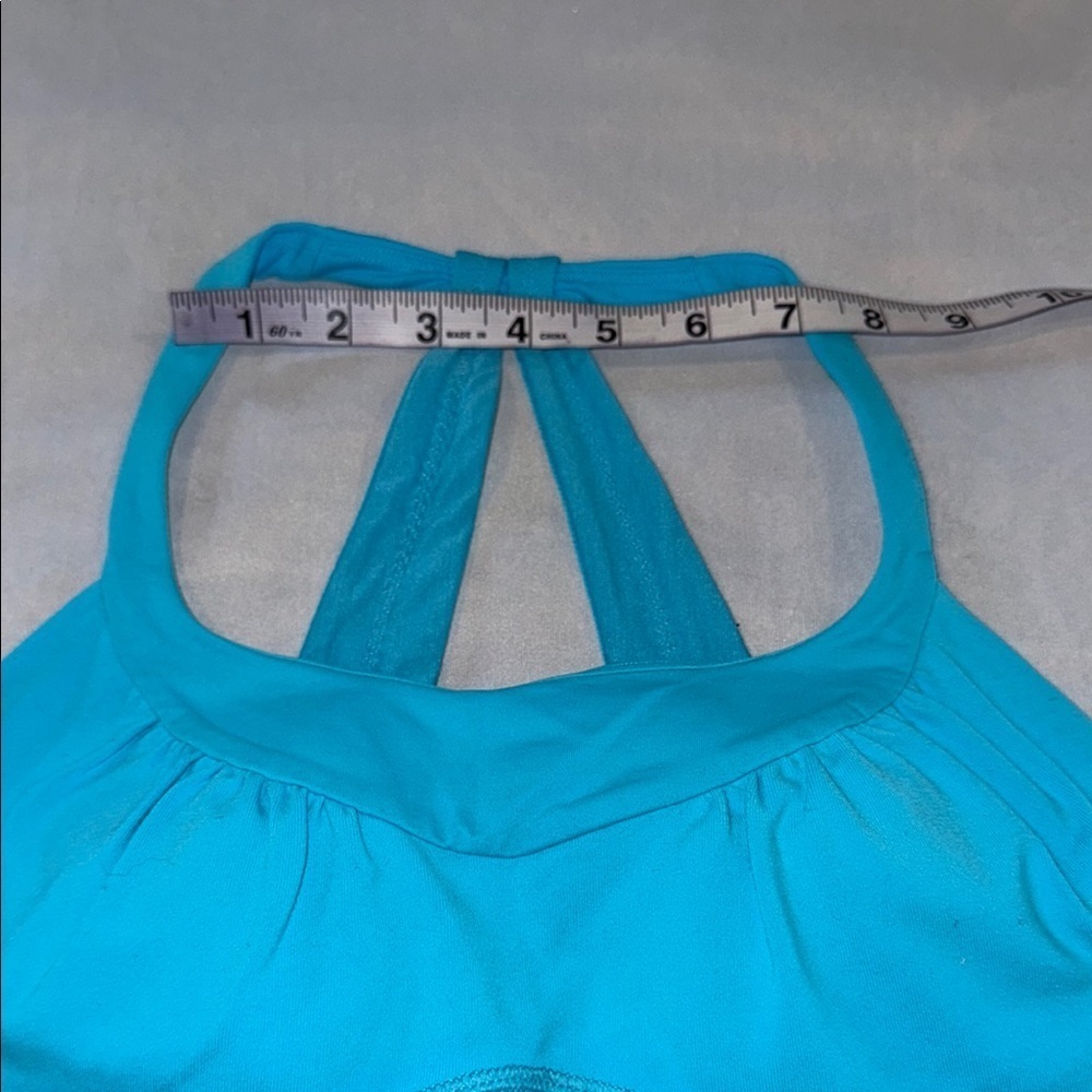 Lululemon Scoop Me Up Spry Blue Tank Top Women's - Picture 9 of 12